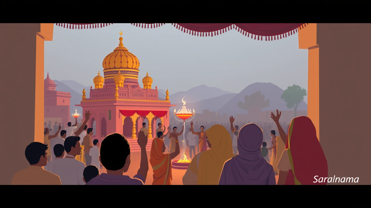Devotees Celebrate Govardhan Puja in Alwar with Fervor