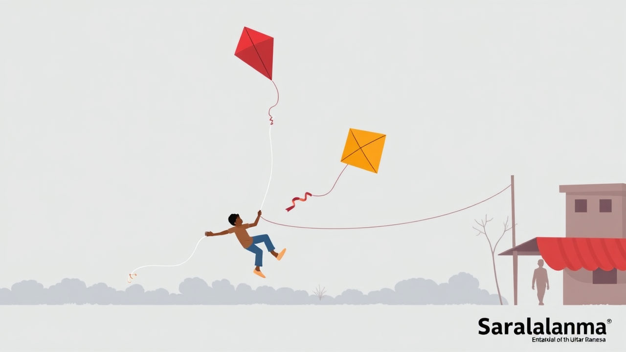 Kite Flying Accident in Gorakhpur: Man Seriously Injured