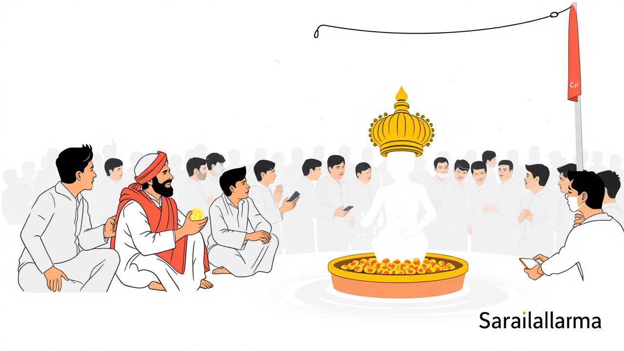 Gomtinagar Committee Meets, Plans Magazine and Idol Immersion