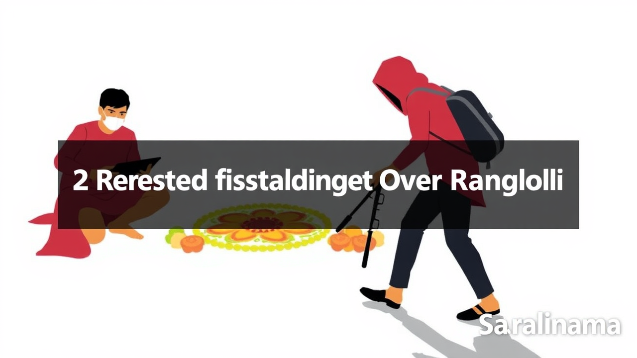 2 Arrested for Fatal Stabbing Over Rangoli in Bhilai