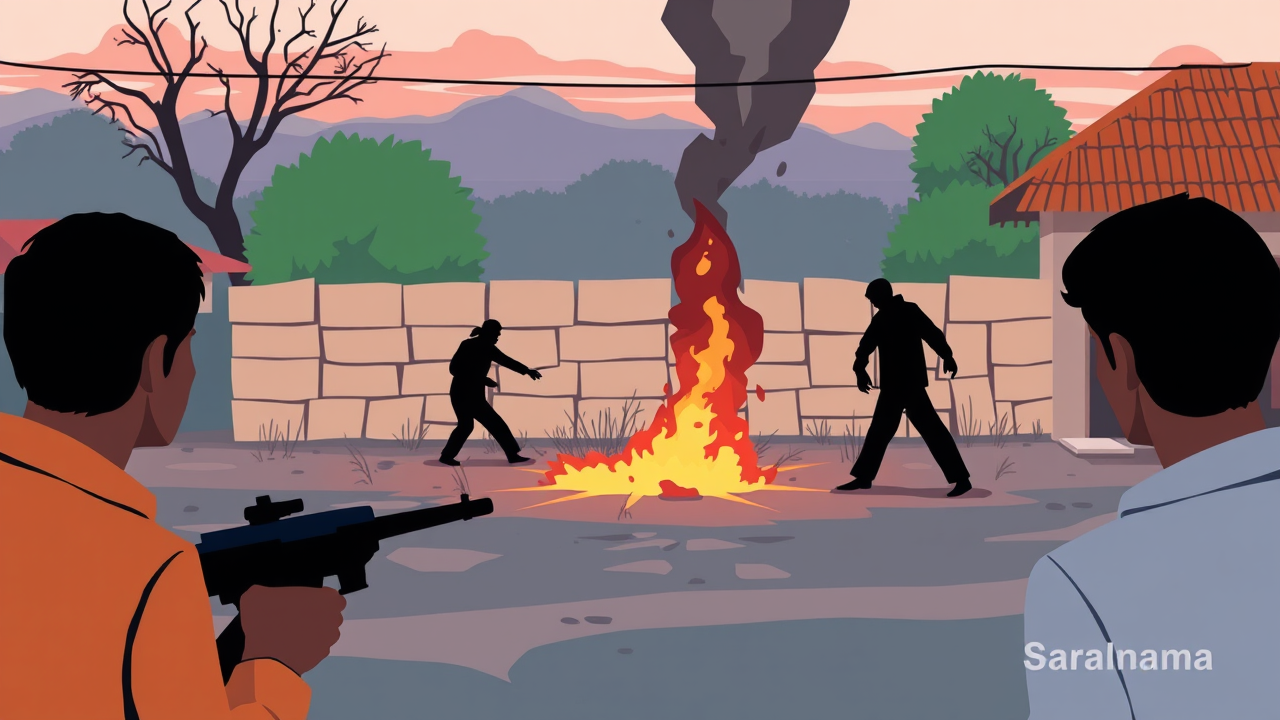 Violent Attack on Two Youths in Bahadurgarh Village