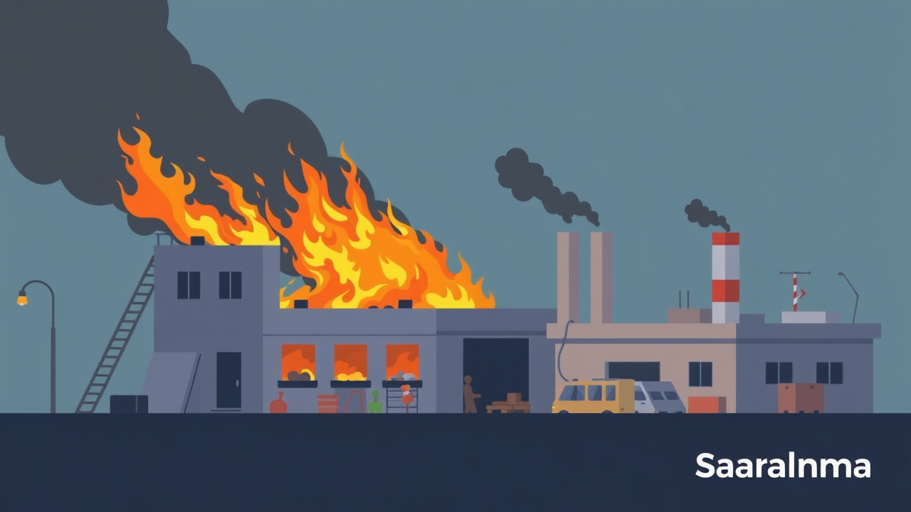 Fire Destroys Toy Factory in Bahadurgarh, Causes Huge Loss