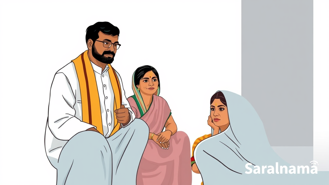 MLA Visits Family of Late ASI Who Died by Suicide