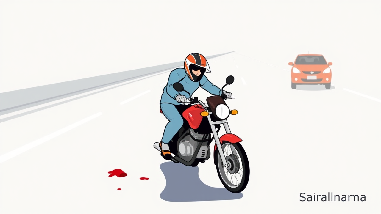 One Dead in Bike Crash on Palwal Highway on Bhai Dooj