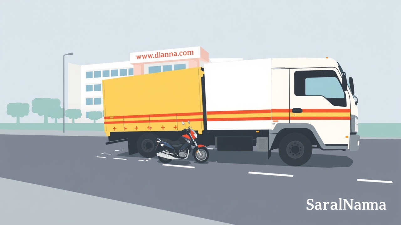 Delhi AIIMS Employee Dies in Faridabad Truck-Bike Collision