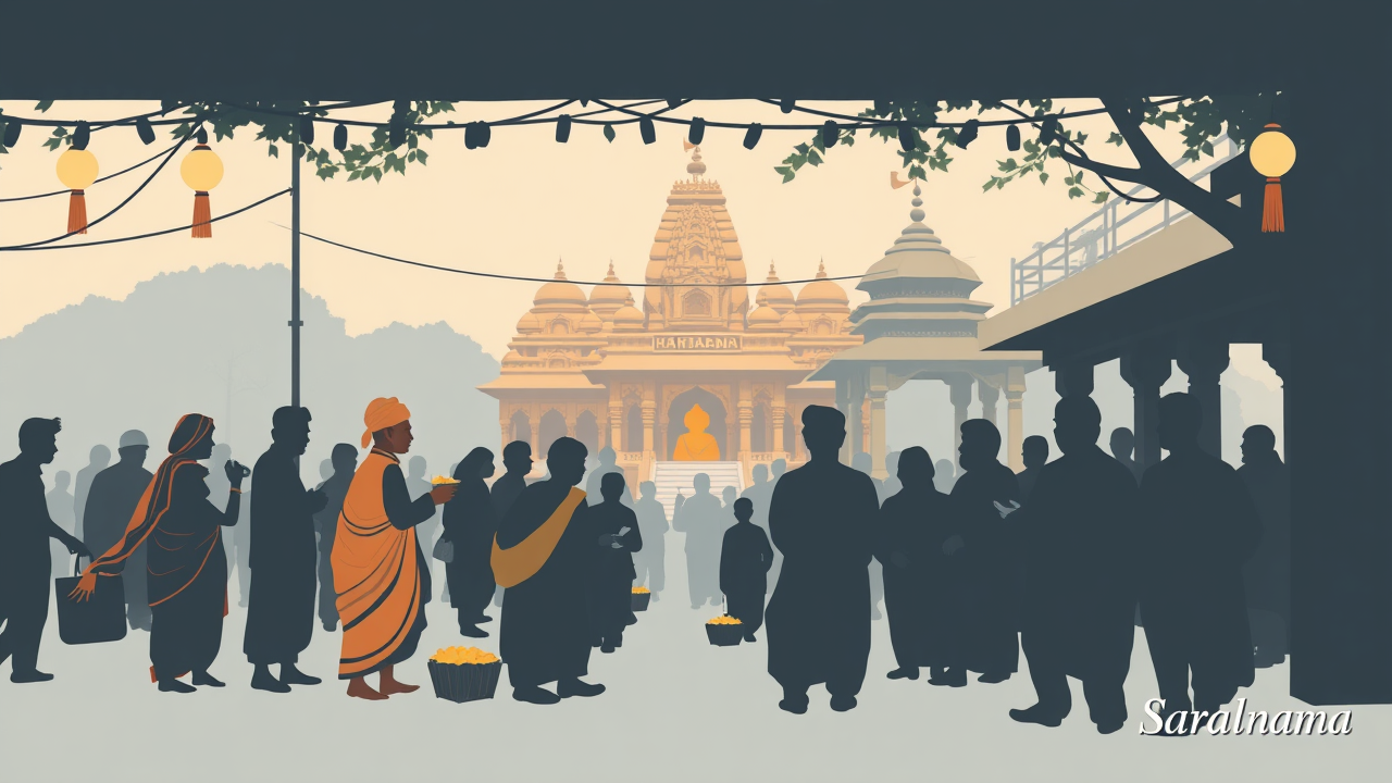 Annakut Festival: Prasad Distribution in Kishangunj Temples