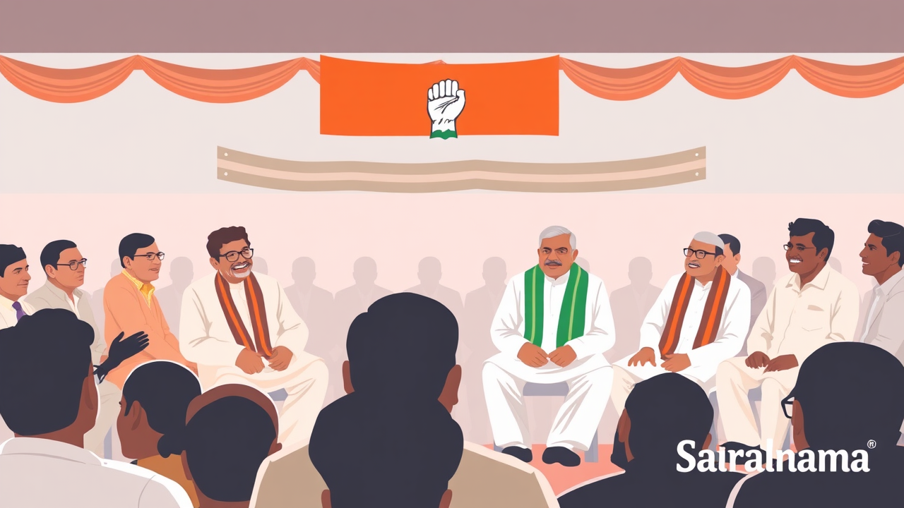 Congress Meets in Dantewada to Select New District President