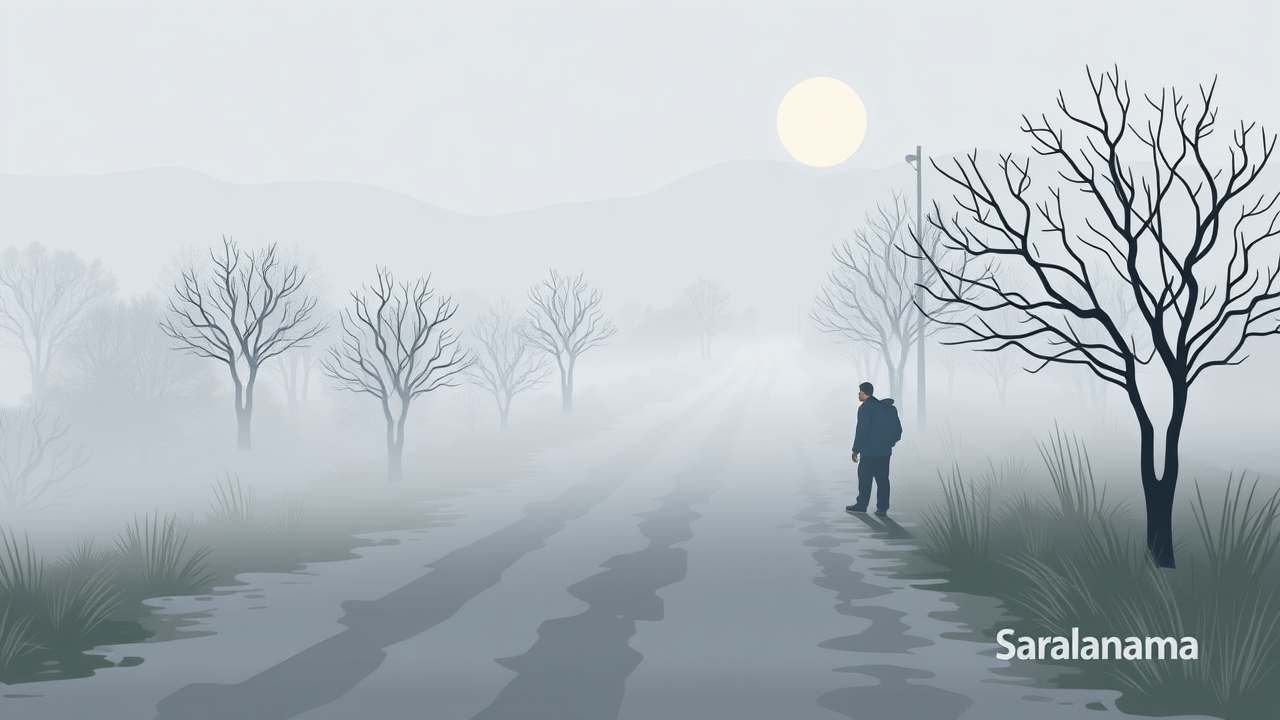 Cold Weather Arrives in Rural Areas, Light Fog in Mornings