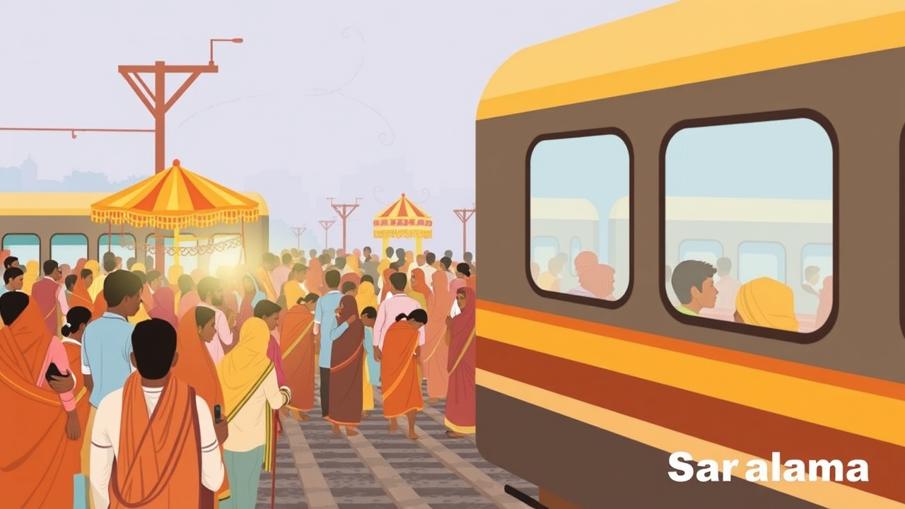Ranchi: Trains Overcrowded as Chhath Festival Approaches