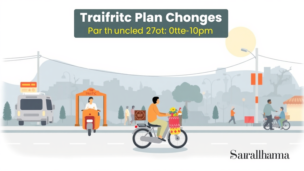 Ranchi Traffic Plan Changes for Chhath Puja on 27-28 October