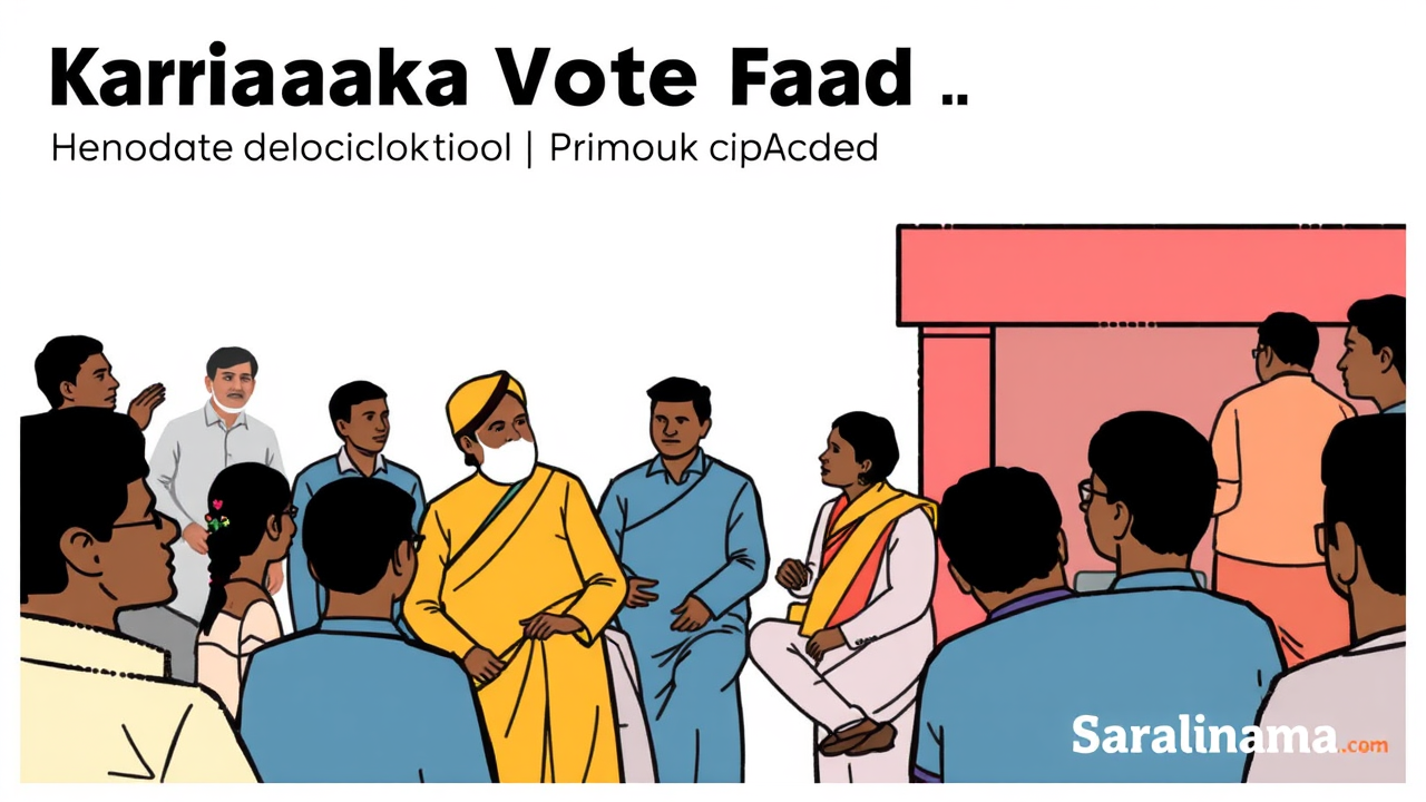 Karnataka Voter Fraud: ₹80 Paid Per Fake Deletion Request