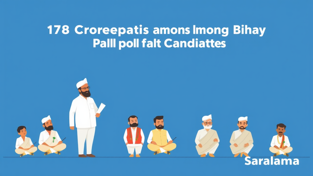 178 Crorepatis Among Bihar Assembly Poll Candidates