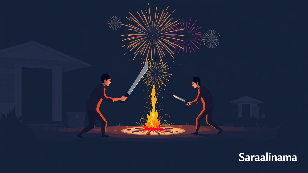 Deadly Knife Attack Over Firecracker Dispute in Durg-Bhilai