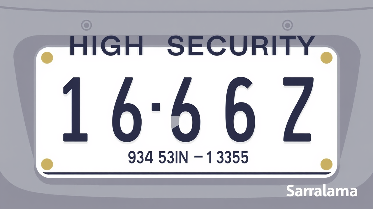 High Security Number Plates: Installation Rate Drops in Chhattisgarh