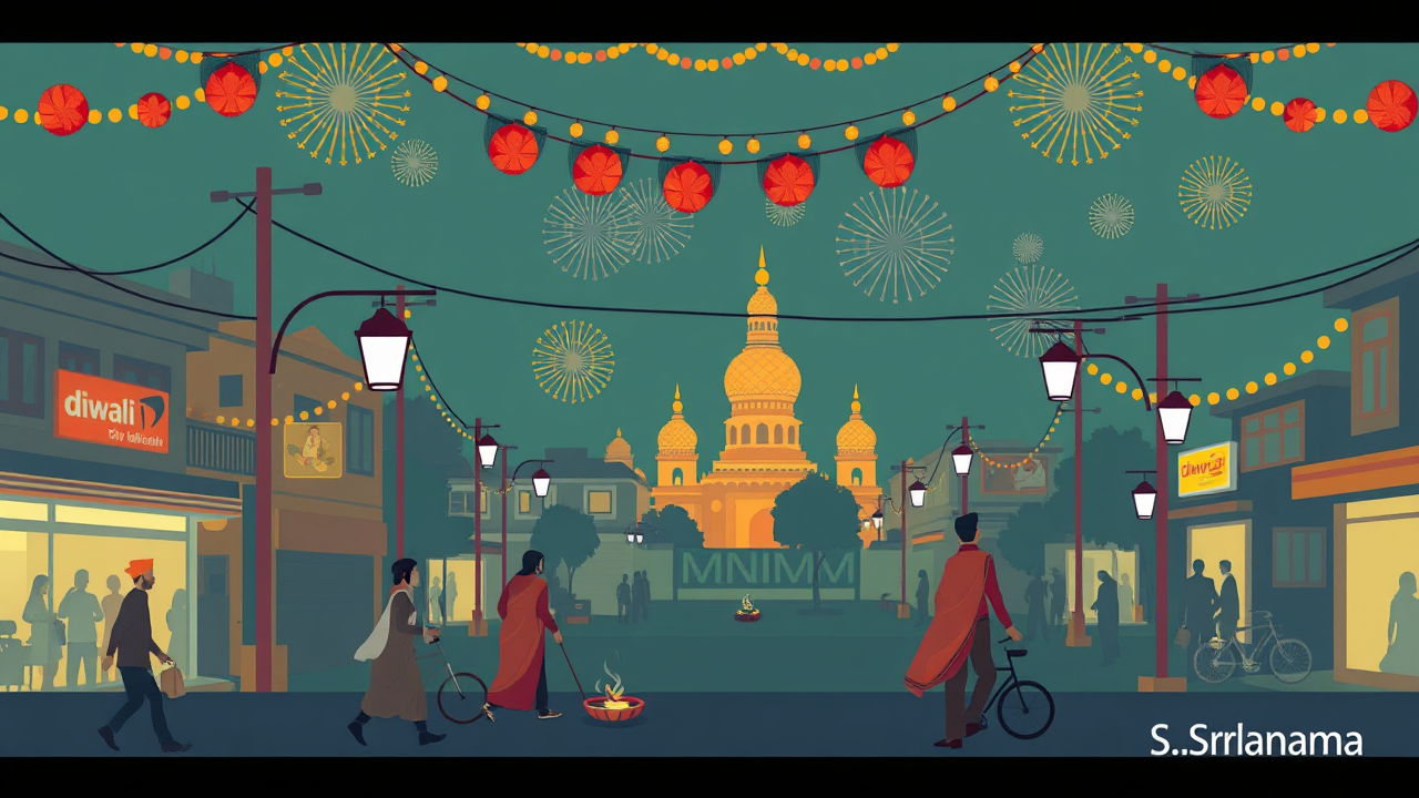 Diwali Holiday Effect Lingers in Indian City