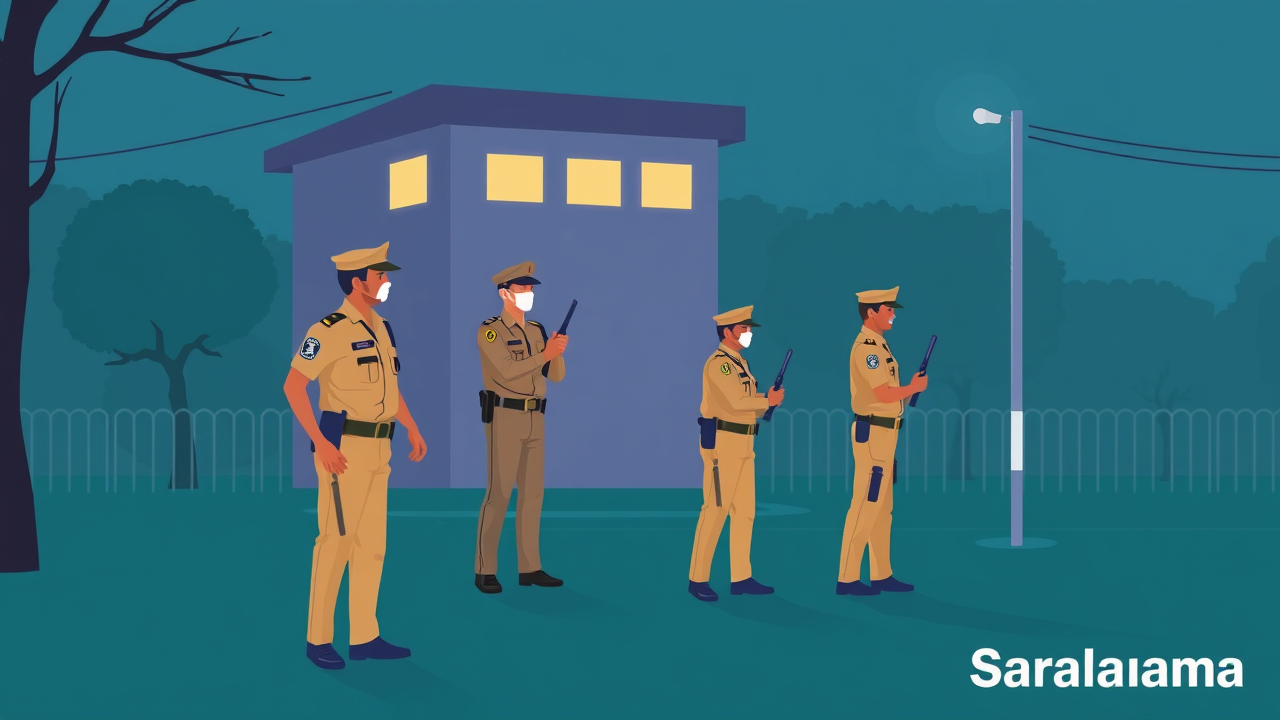 New Haryana DGP Checks Night Police Posts