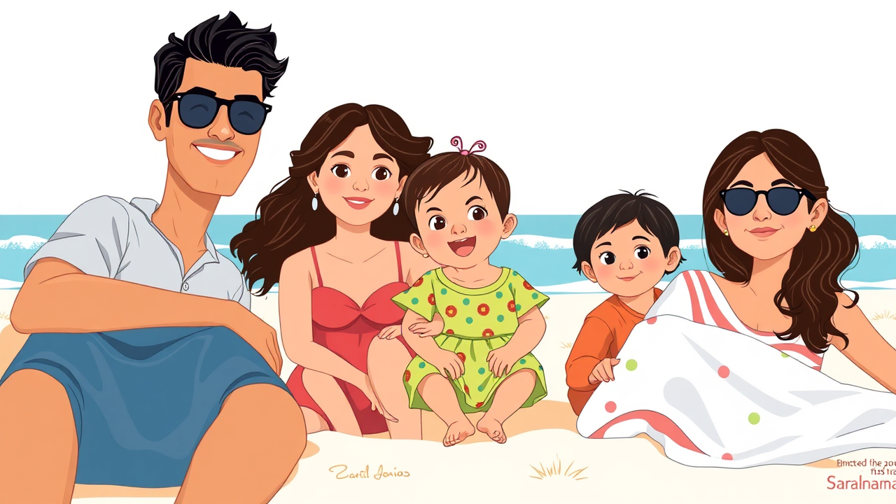 22-Month-Old Malti Marie Enjoys Beach Trip with Chopra-Jonas Family