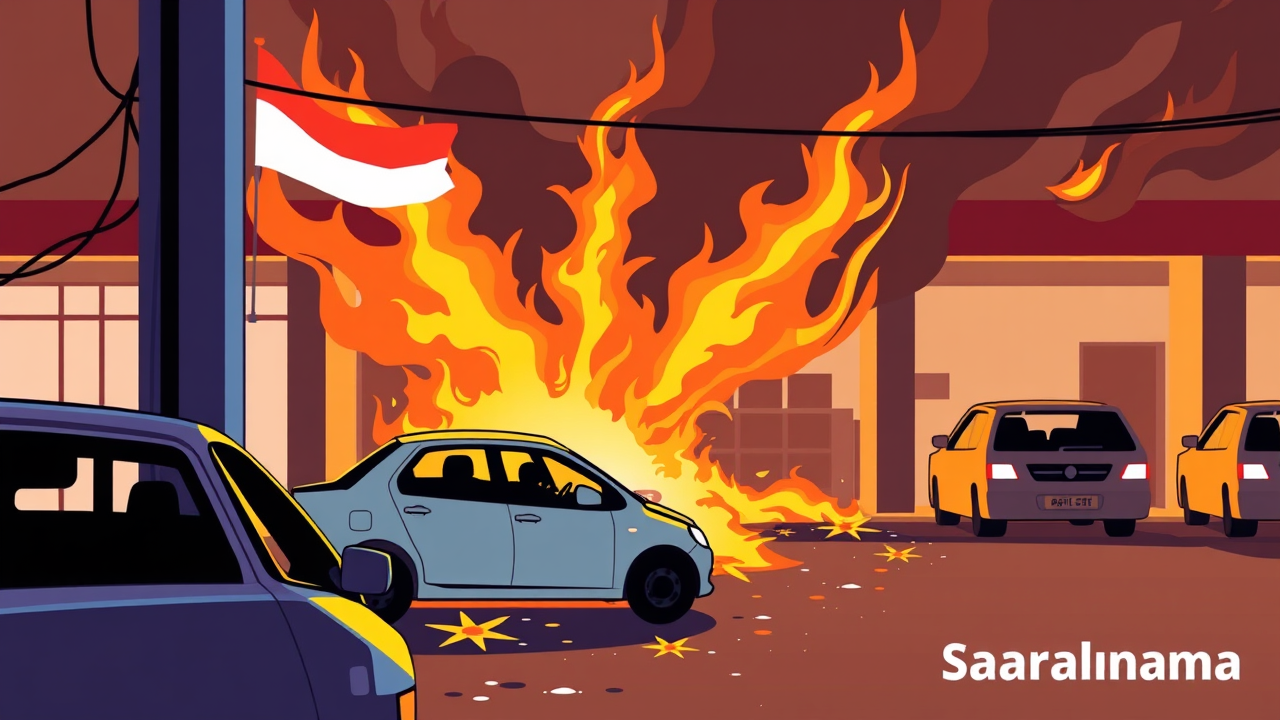 Car Showroom Fire in Indore Kills Congress Leader