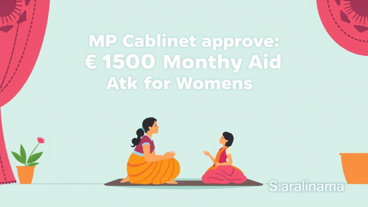 MP Cabinet to Approve ₹1500 Monthly Aid for Women