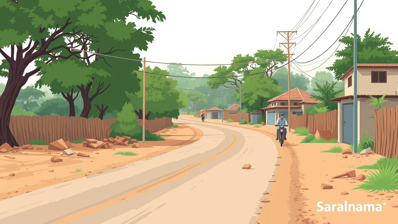 3,000 Villagers Struggle with Bad Road in Raebareli for 8 Years