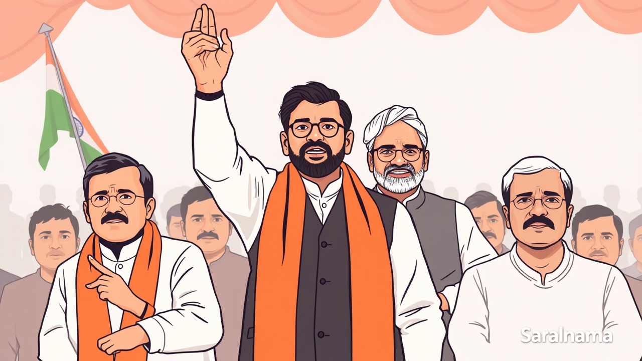 BJP Leaders Campaign in Bihar for Upcoming Assembly Elections