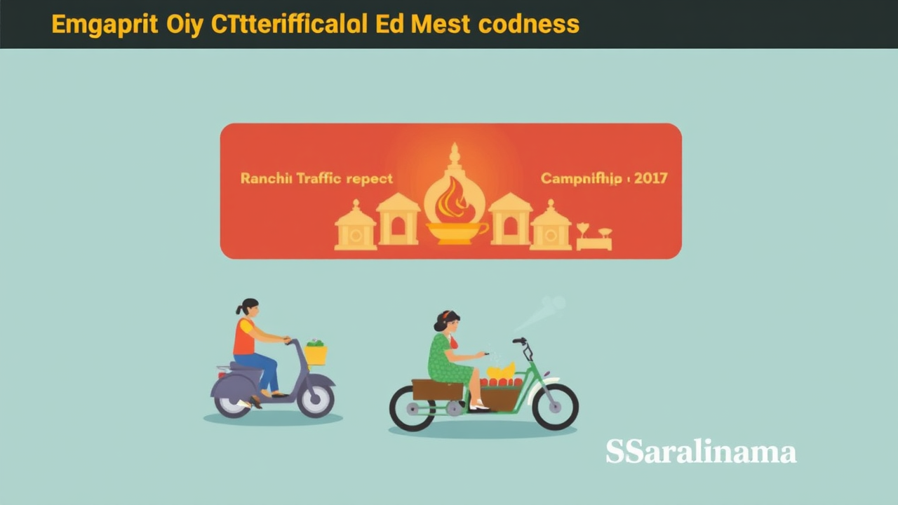 Ranchi Traffic Plan Changes for Chhath Puja on 27-28 October