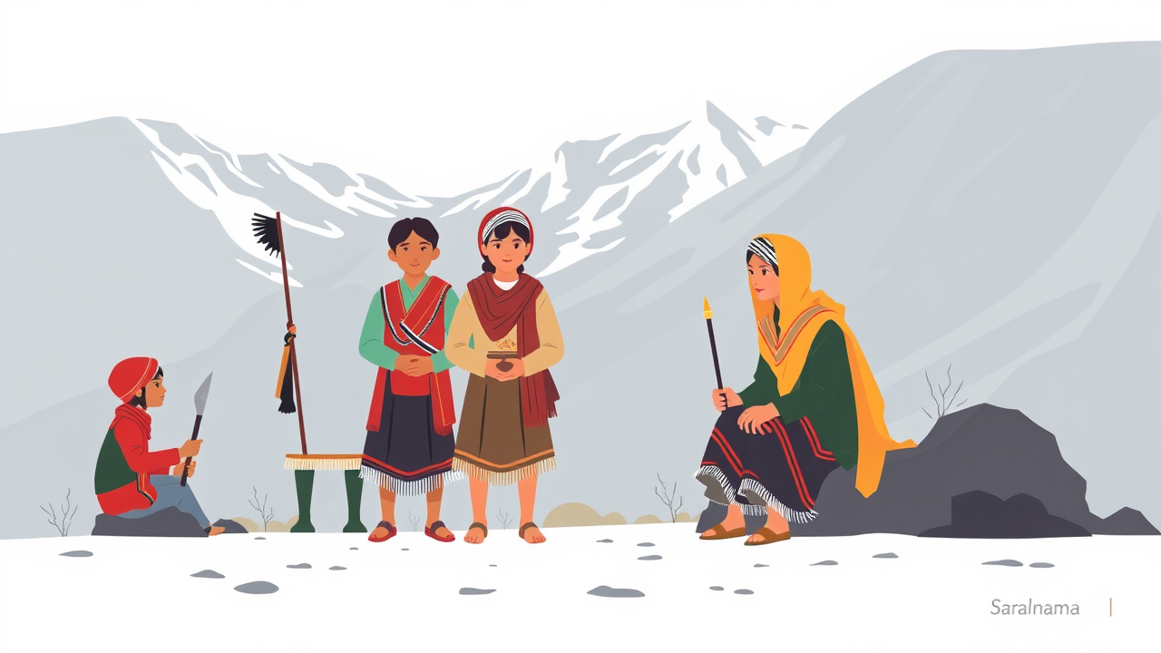 Kamsyar Valley Youth Keep Traditions Alive