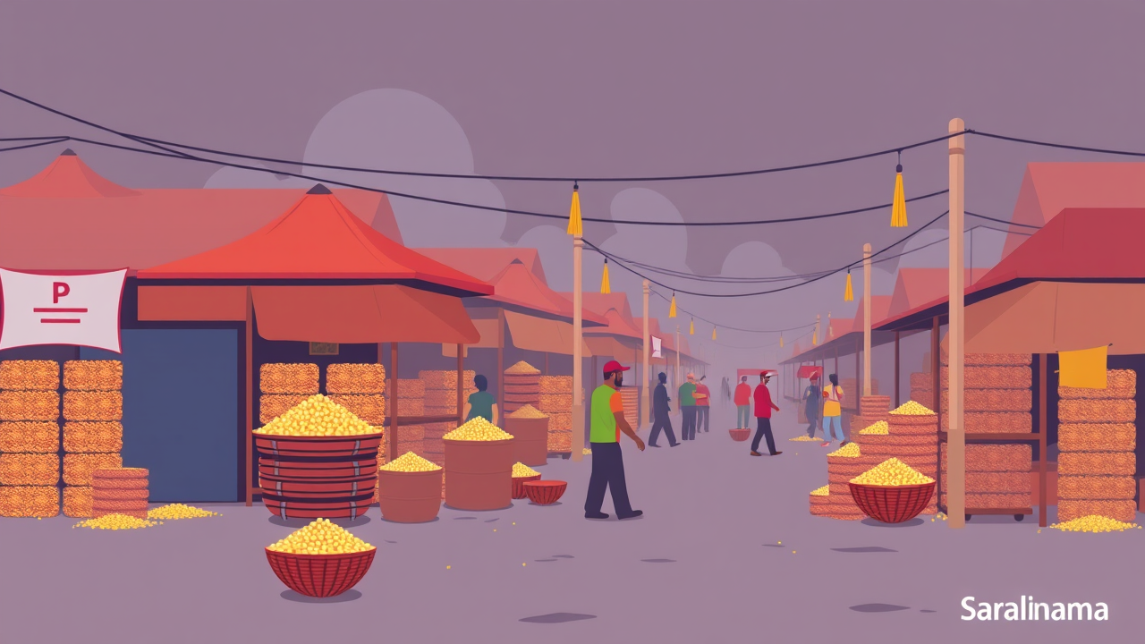Bhopal Grain Market Reopens After Diwali Break