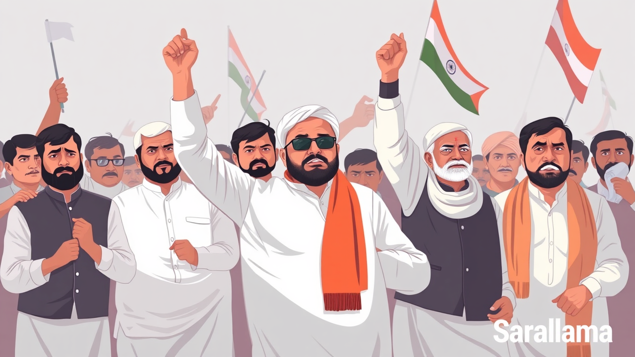Congress Leaders Protest Ticket Distribution in Bihar