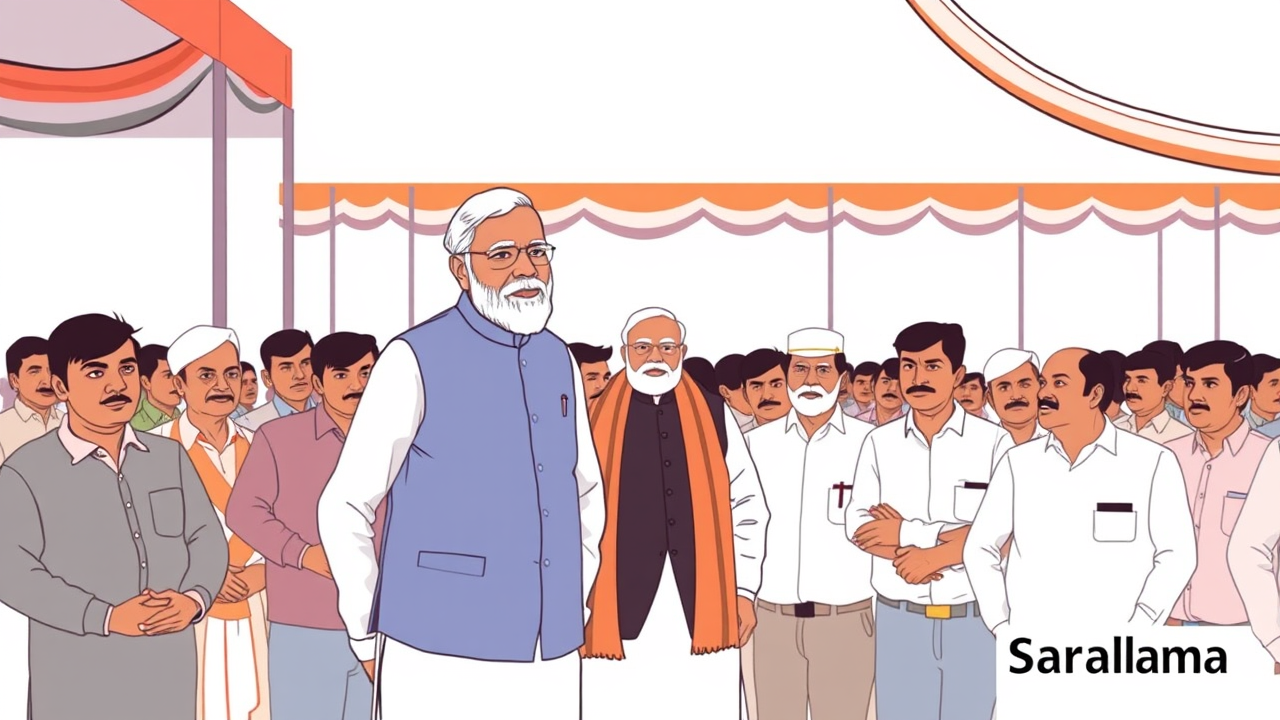 BJP Leader Visits Samastipur for PM Modi's Rally Prep
