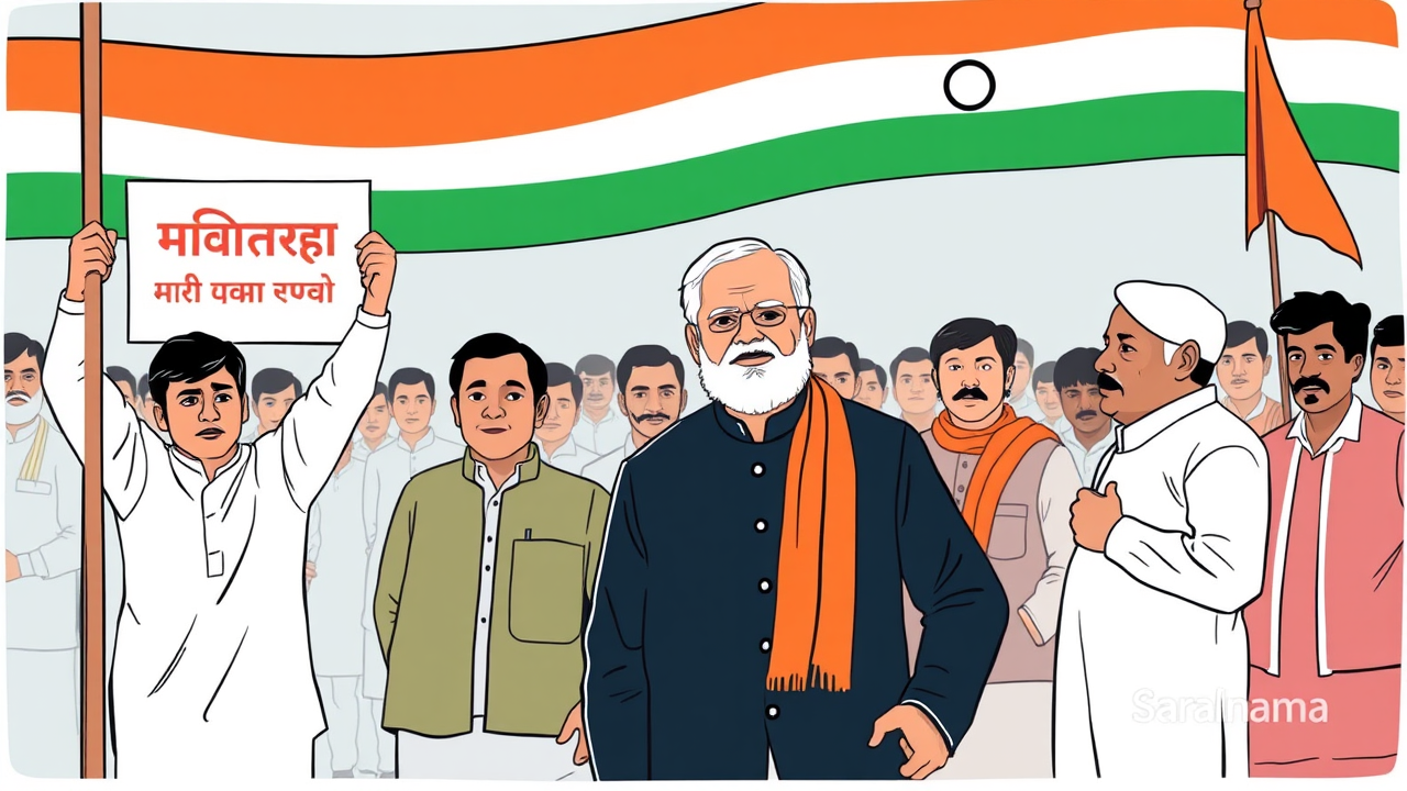 Bihar Election: Poster Controversy Sparks Political Row
