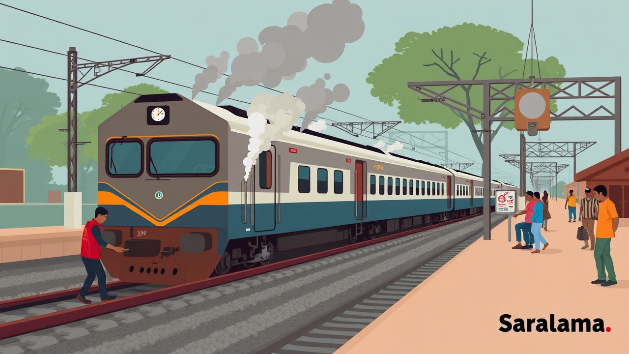 Stone Pelting on Duronto Express Near Manoharpur Station