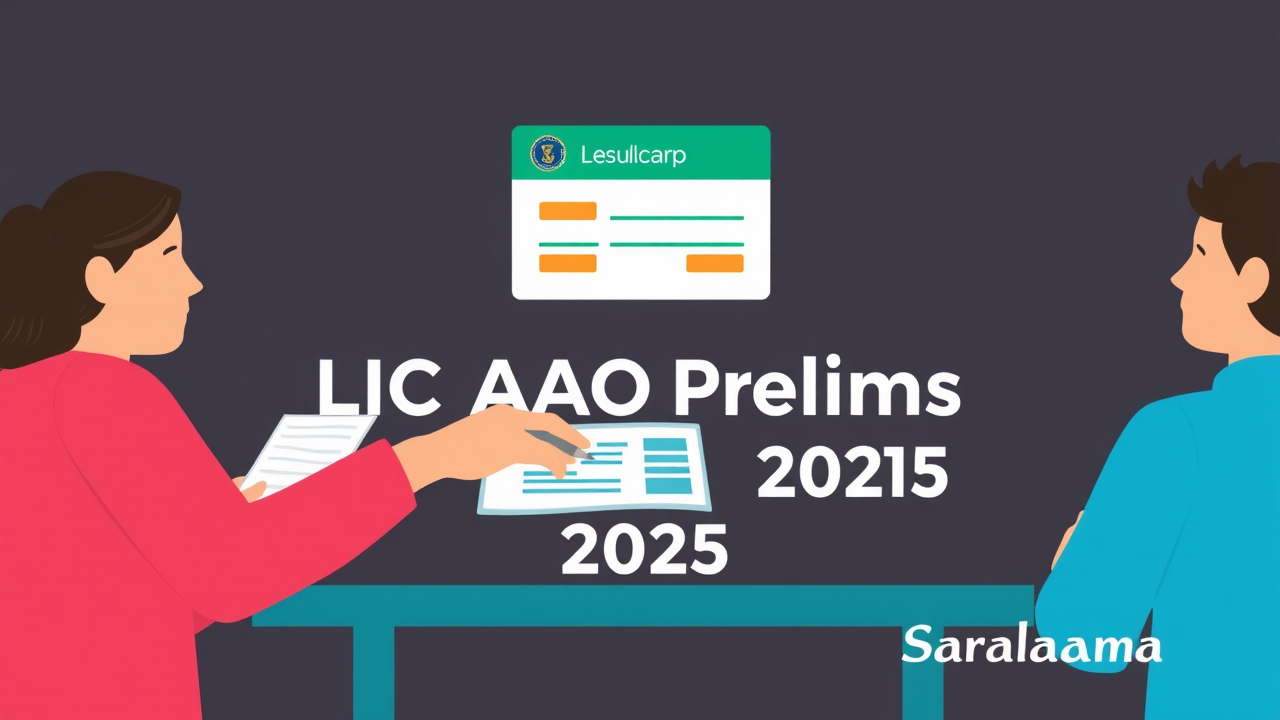 LIC AAO Prelims Result 2025: How to Check Scorecard