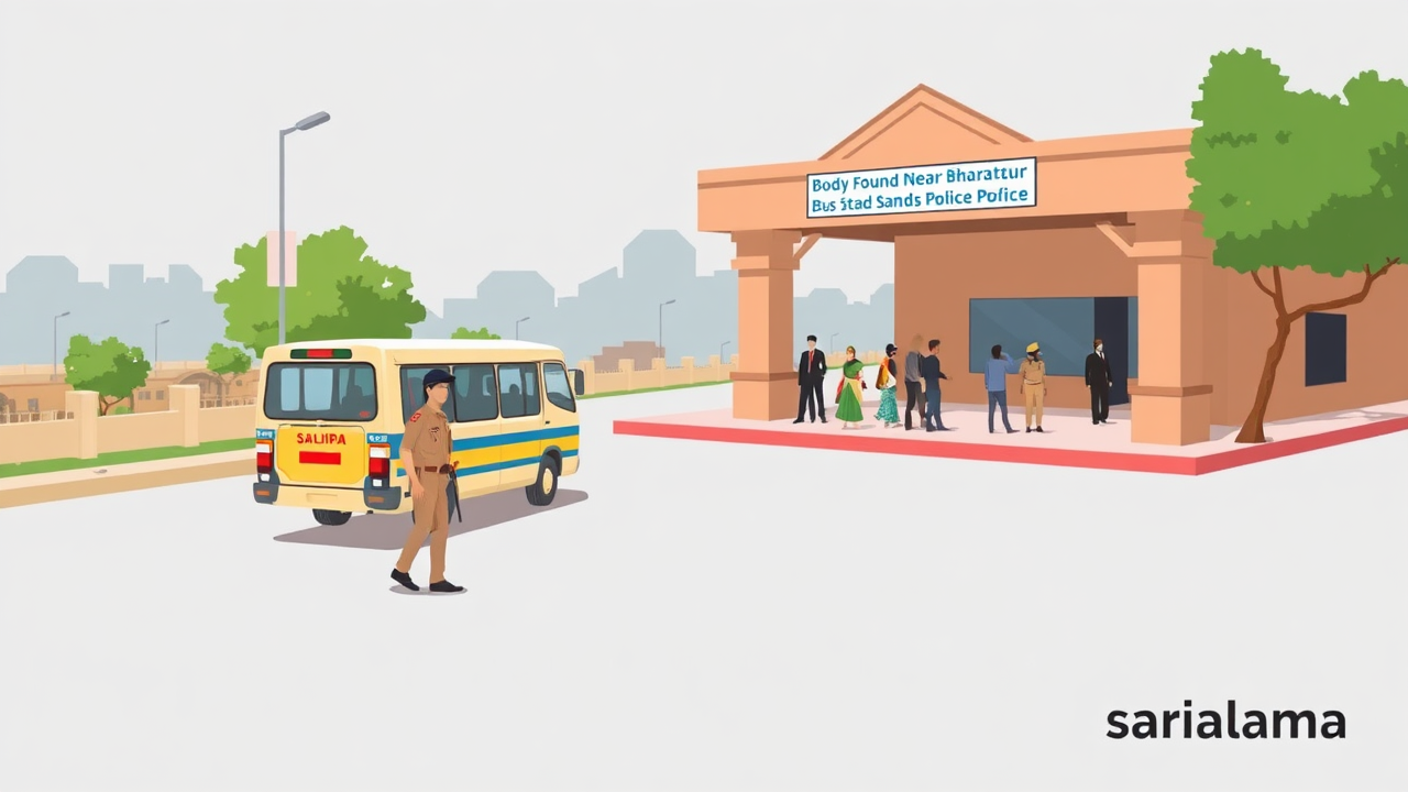 Body Found Near Bharatpur Bus Stand, Police Investigate