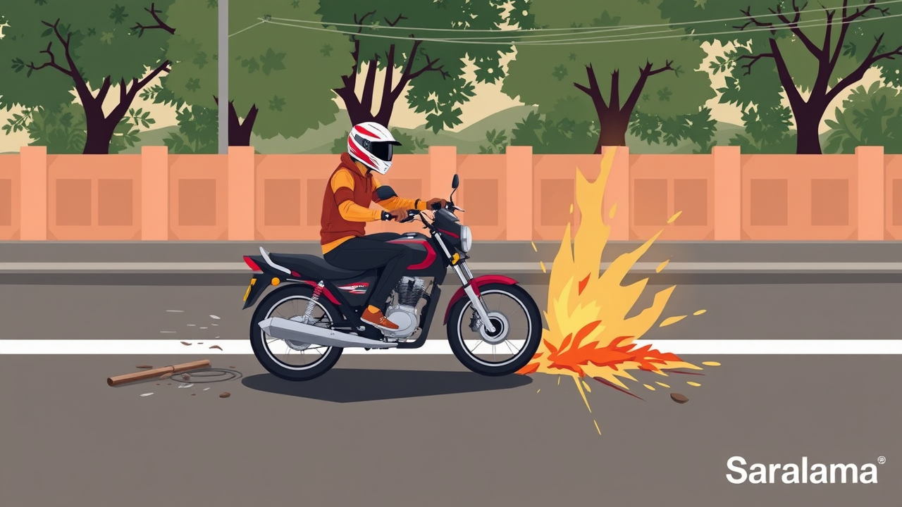 Tragic Road Accident in Udaipur: Biker Killed by Speeding Car