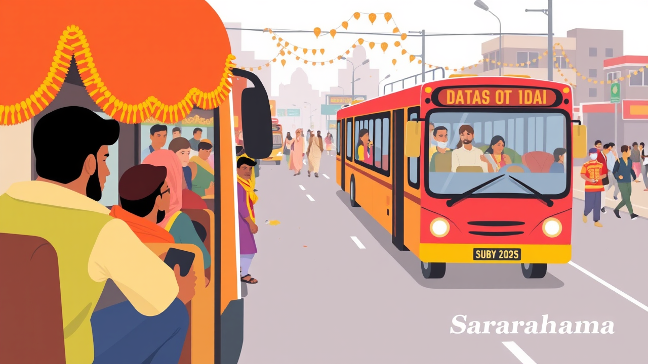 Bus Shortage Causes Chaos for Bhai Dooj Travelers in Farrukhabad
