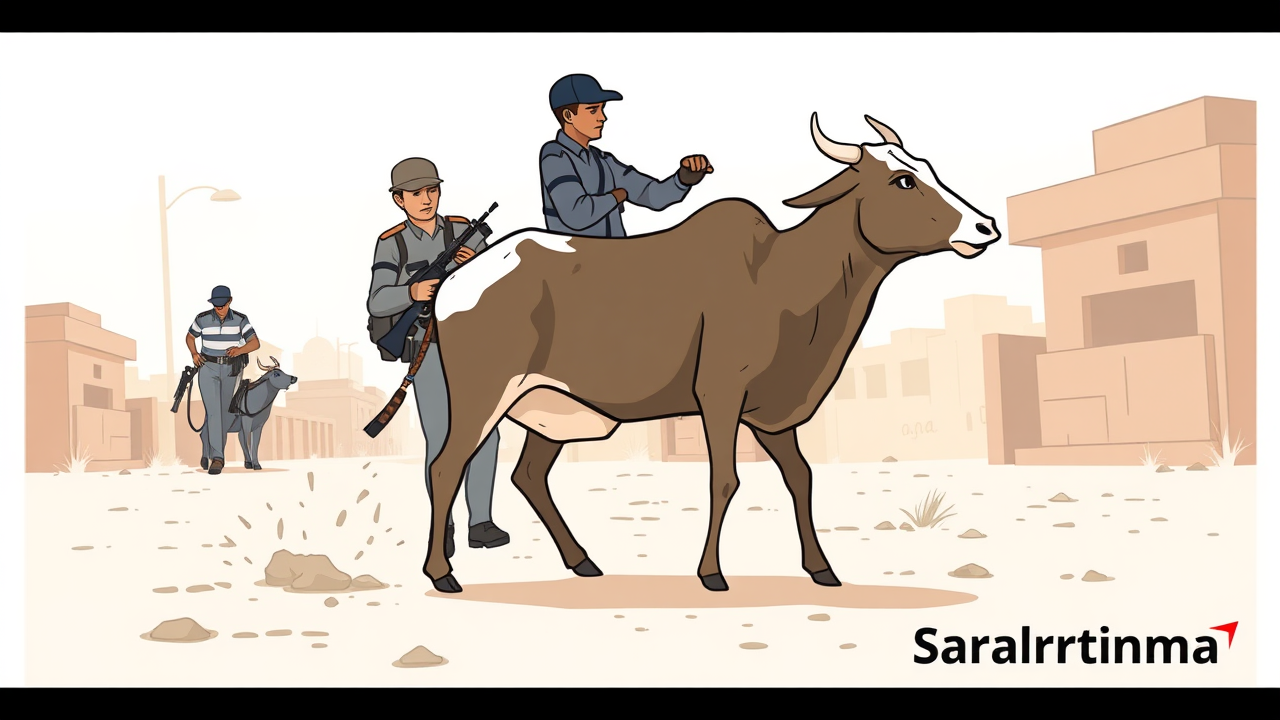 Police Arrest Cattle Smuggler in Varanasi Shootout