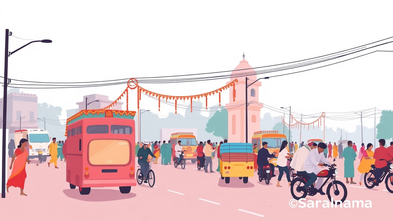Traffic Changes in Patna for Chhath Puja on 27-28 Oct
