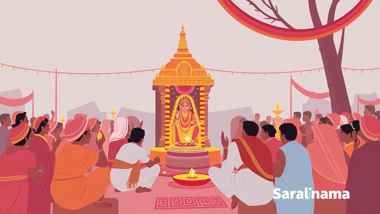 Kayastha Community Celebrates Chitragupta Puja in Manendragarh
