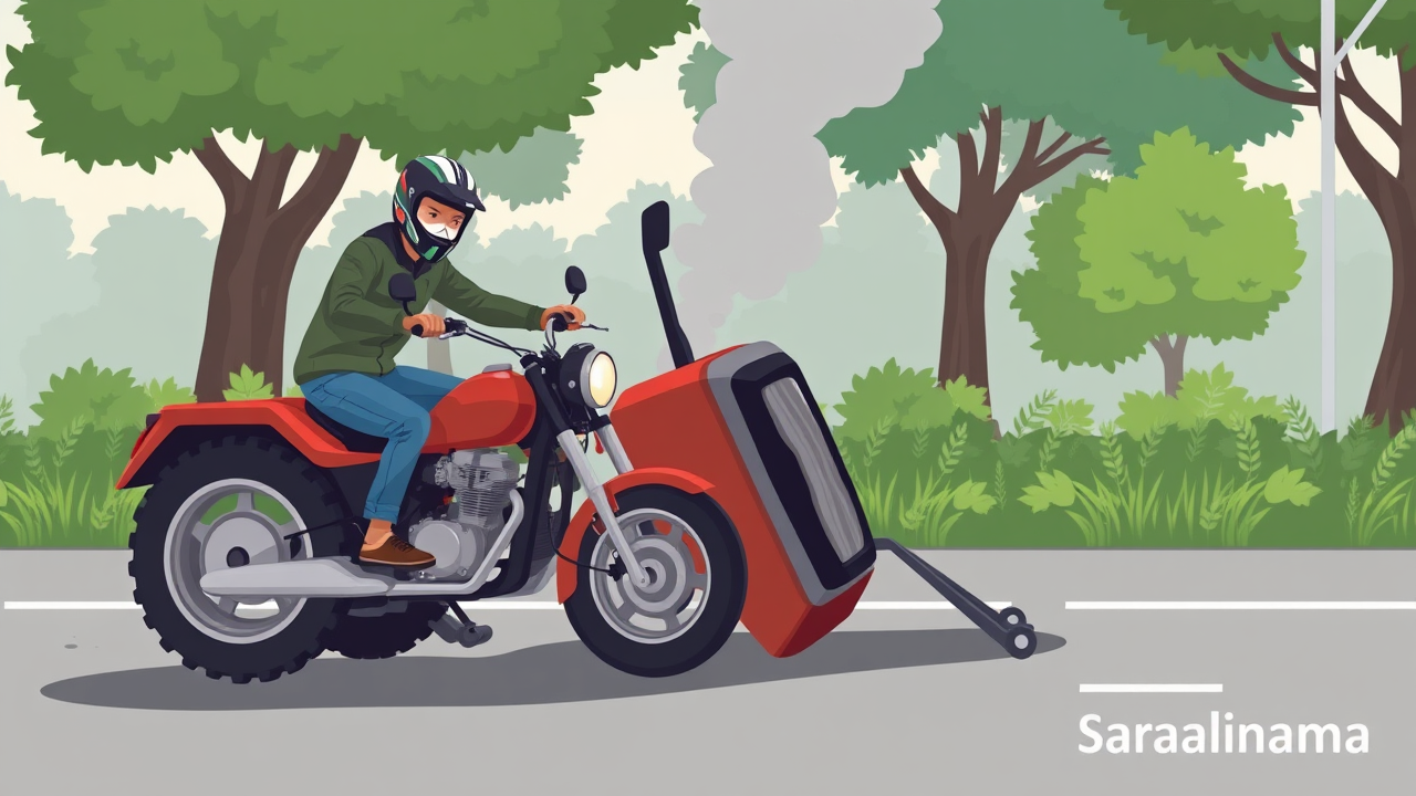 Biker Dies in Tractor Collision in Yamunanagar