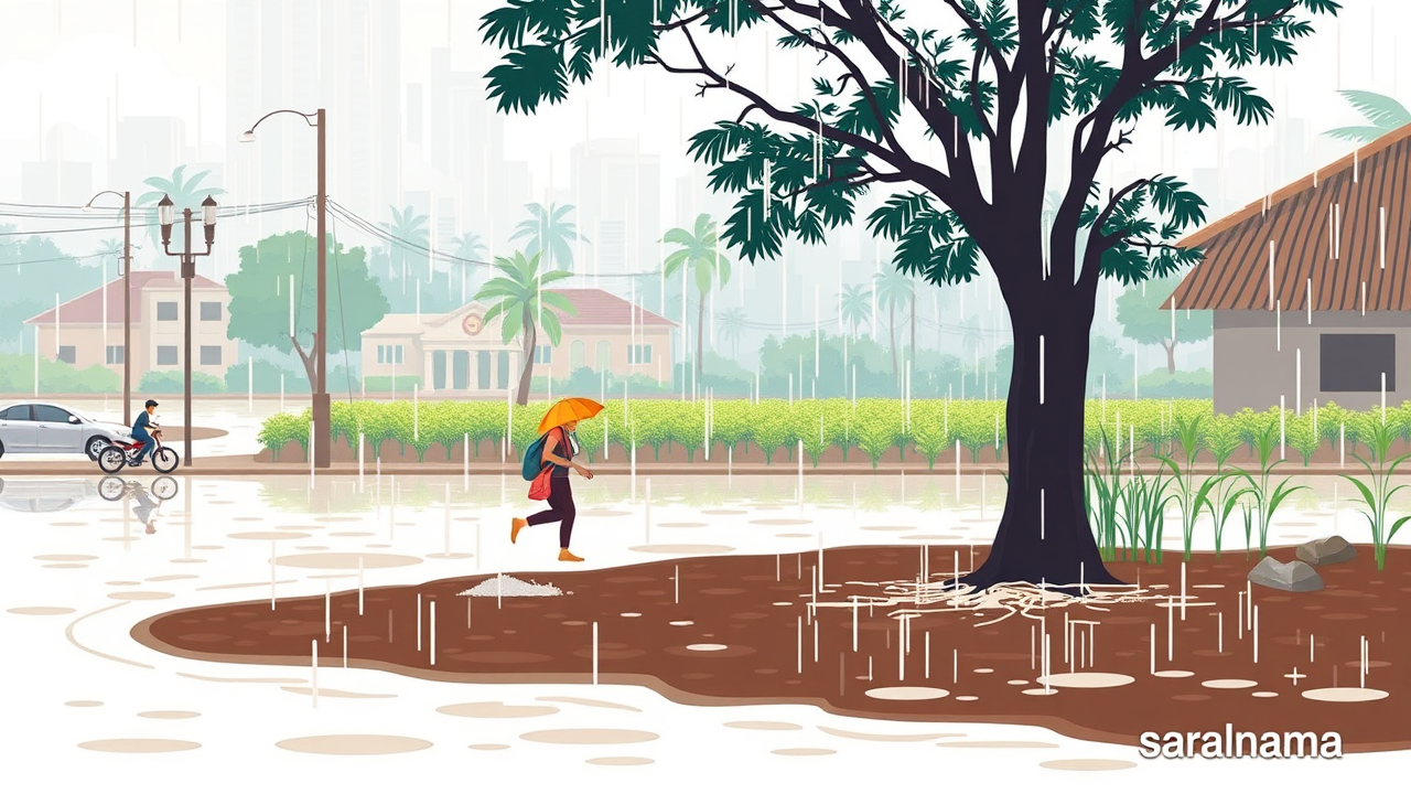 Heavy Rain in South India: Schools Closed, Crops Damaged