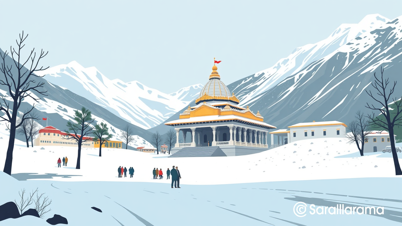 Kedarnath Temple Closes for Winter in Uttarakhand