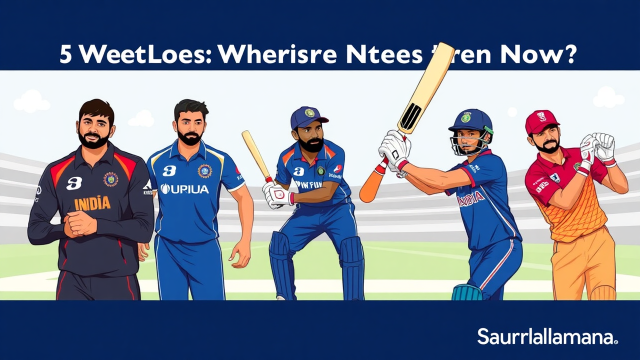 5 Players Who Debuted with Suresh Raina: Where Are They Now?