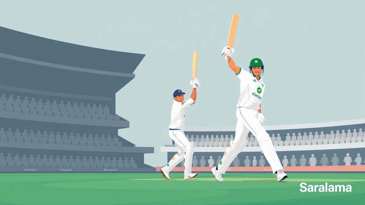 South Africa Levels Test Series Against Pakistan in Rawalpindi