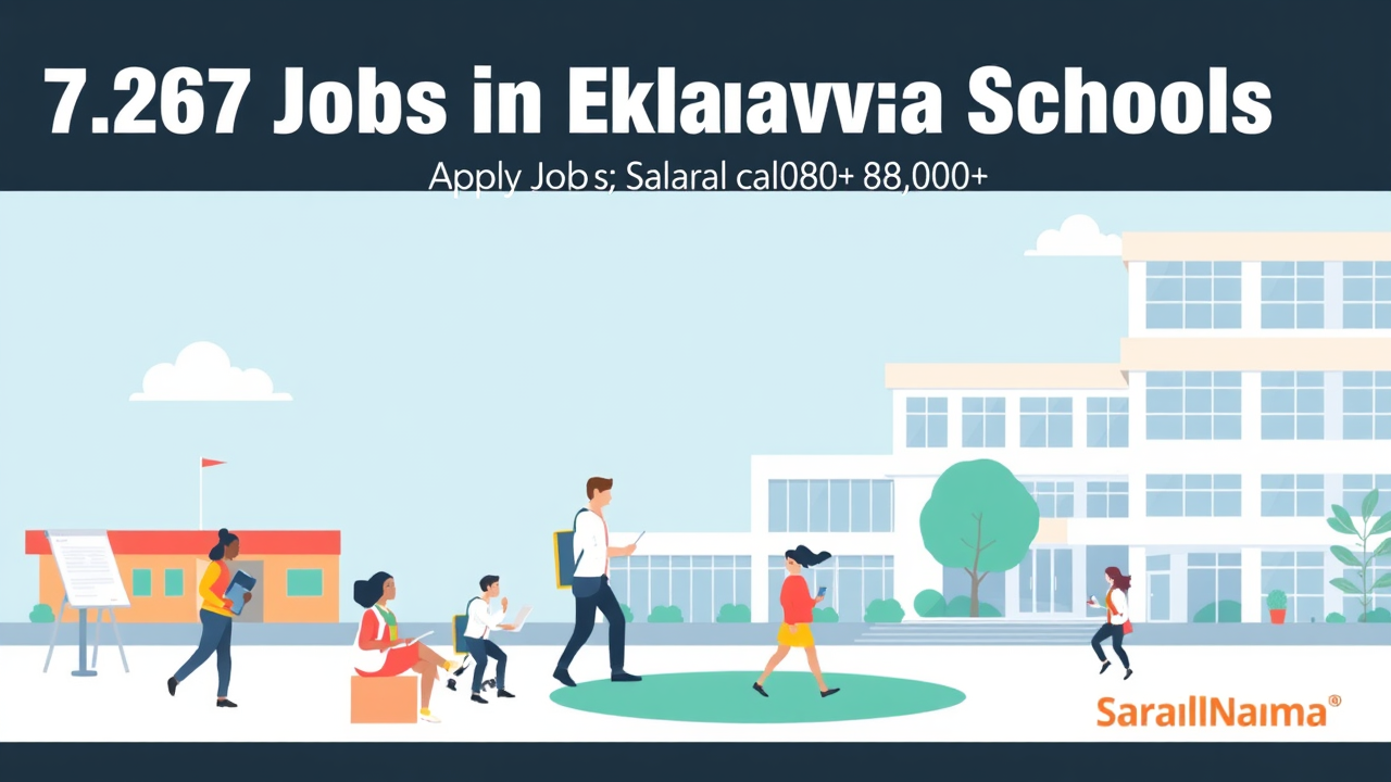 7,267 Jobs in Eklavya Model Schools: Apply Today, Salary ₹78,000+