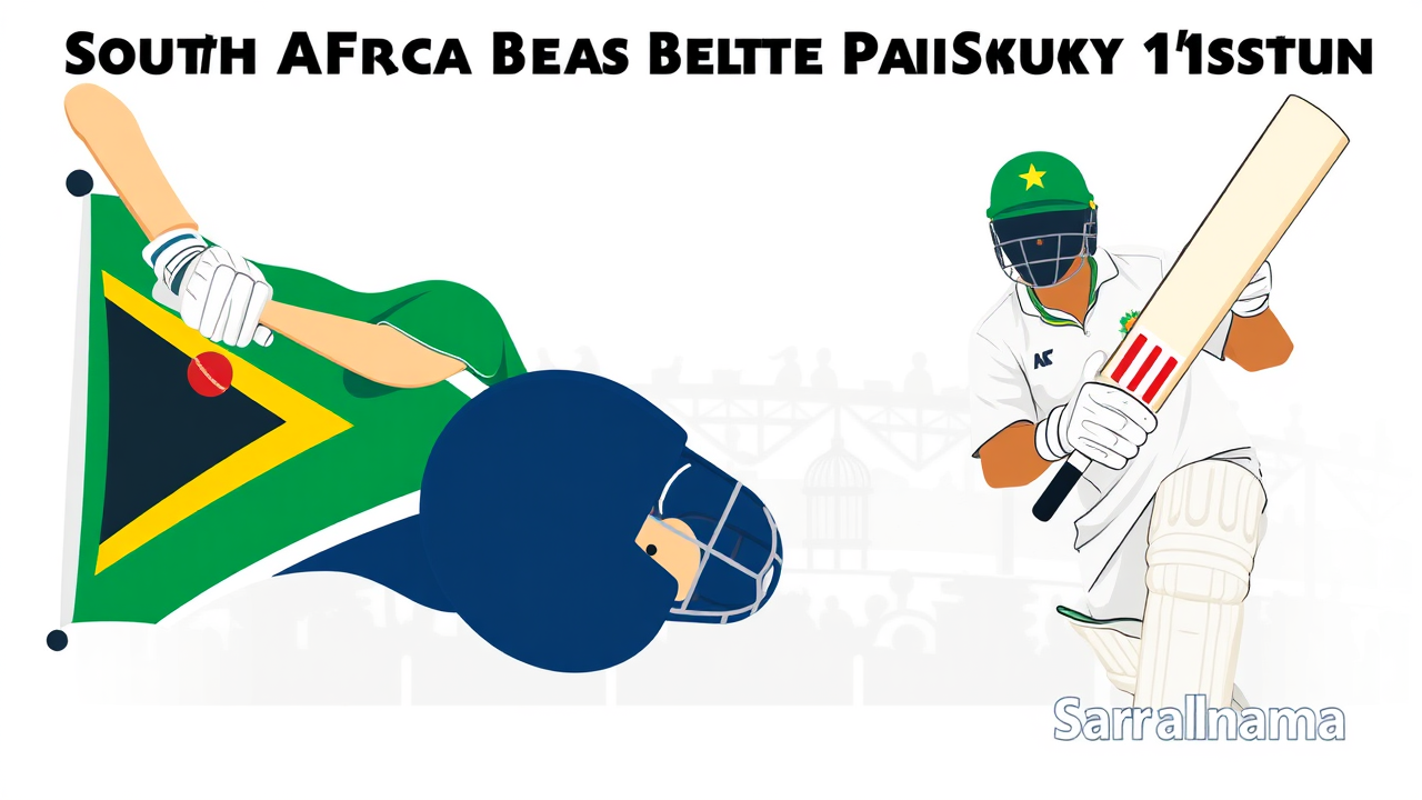 South Africa Beats Pakistan in Rawalpindi Test