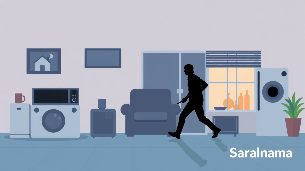 Thieves Steal Appliances from Sonipat Home, Police Investigate