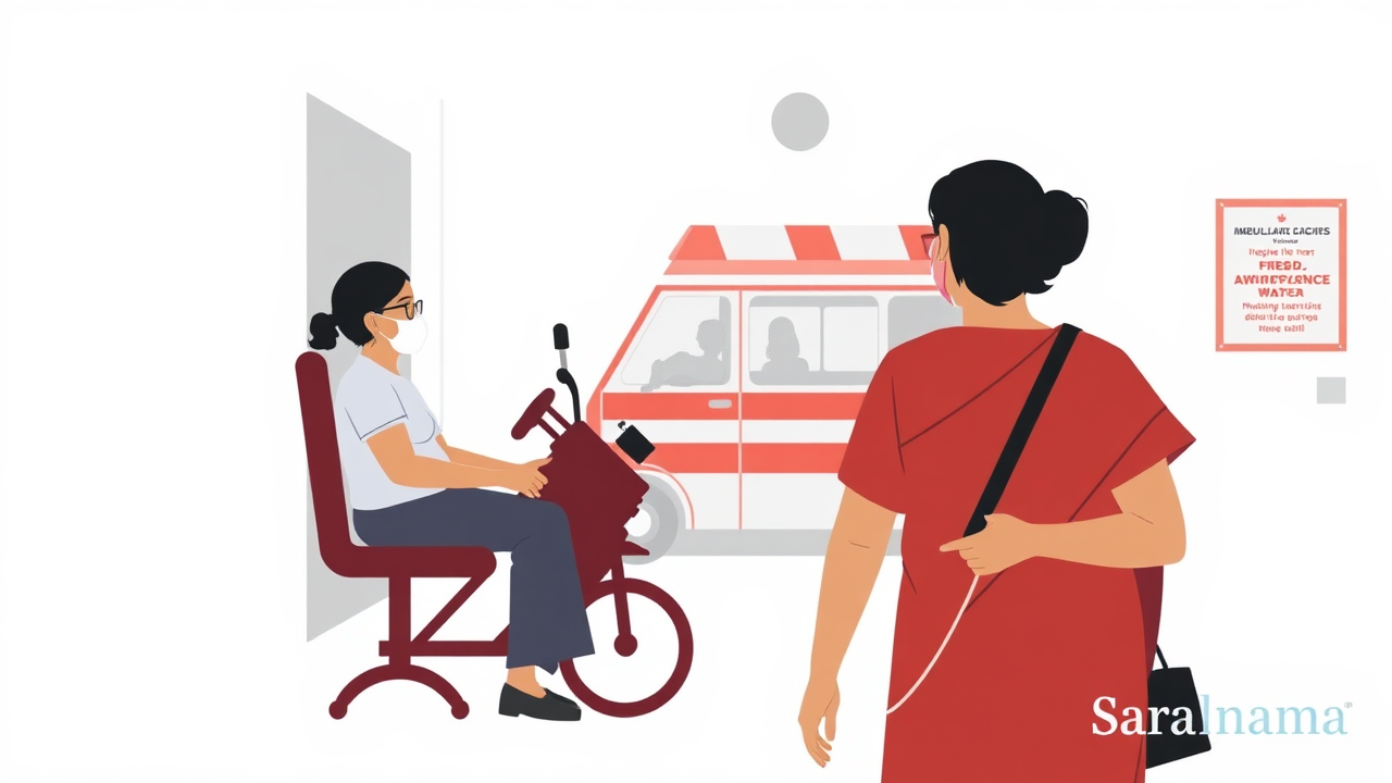 Illegal Fees at Chainpur CHC: Ambulance Driver Fired, Nurse Warned