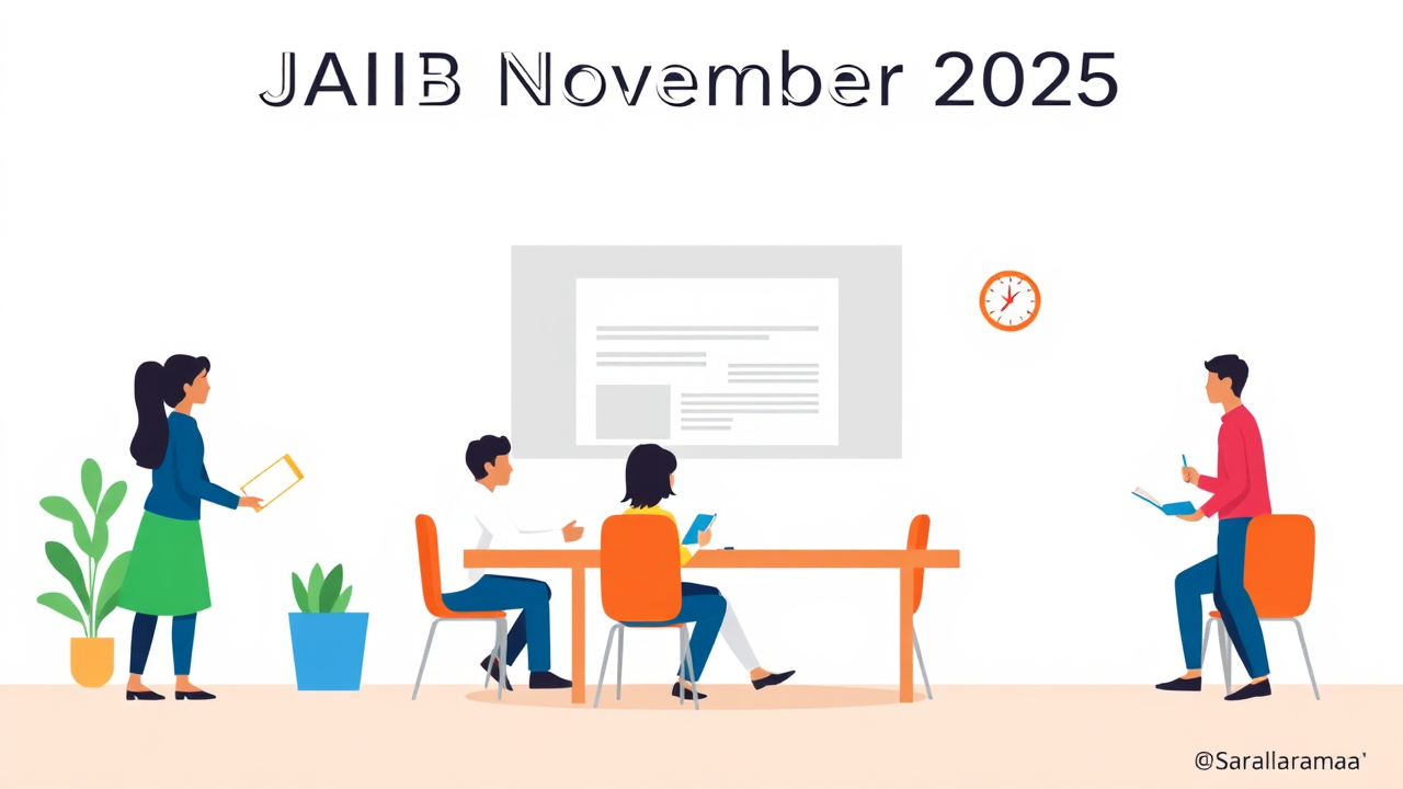 JAIIB November 2025 Admit Card Released on IIBF Website