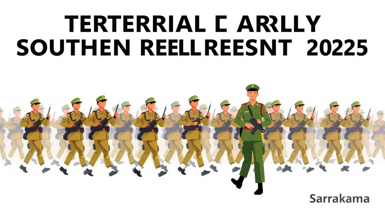 Territorial Army Southern Command Rally Recruitment 2025